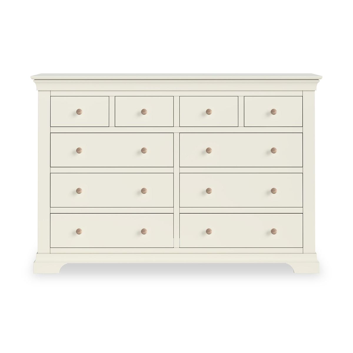 Colette Cream 4 Over 6 Chest Of Drawers from Roseland Furniture