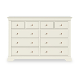Colette Cream 4 Over 6 Chest Of Drawers from Roseland Furniture