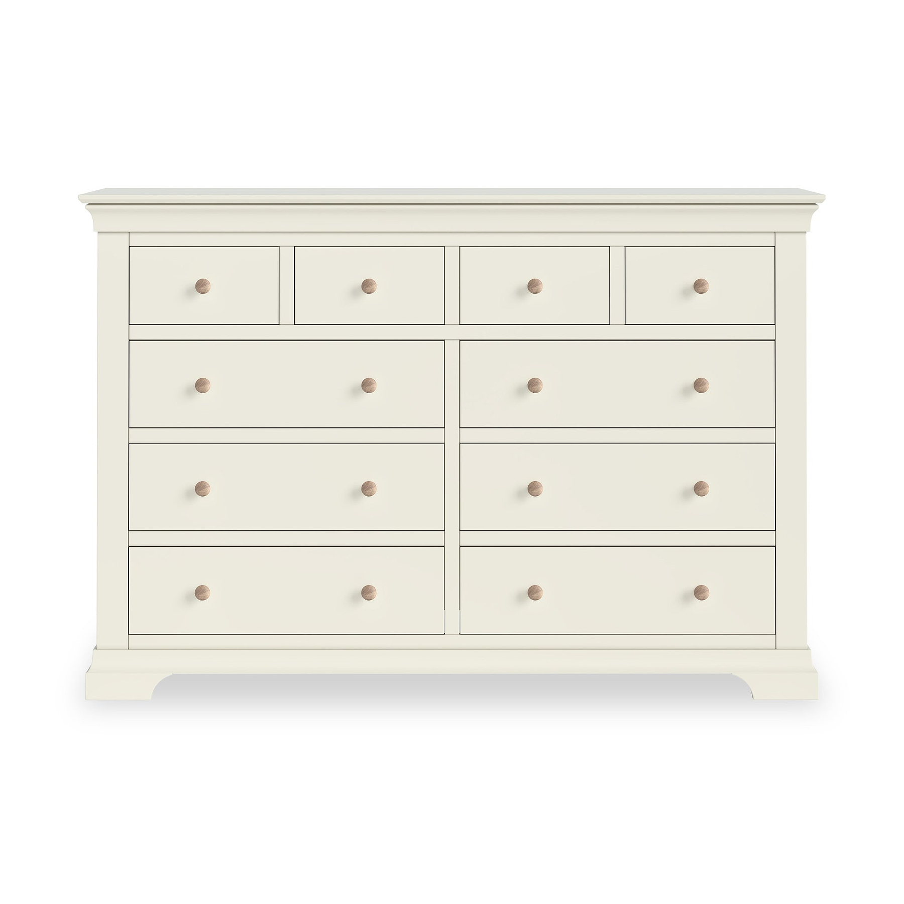 Colette Cream 4 Over 6 Chest Of Drawers from Roseland Furniture