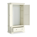 Colette Cream  Double Wardrobe Drawer from Roseland Furniture