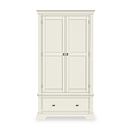 Colette Cream  Double Wardrobe Drawer from Roseland Furniture