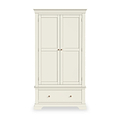 Colette Cream  Double Wardrobe Drawer from Roseland Furniture