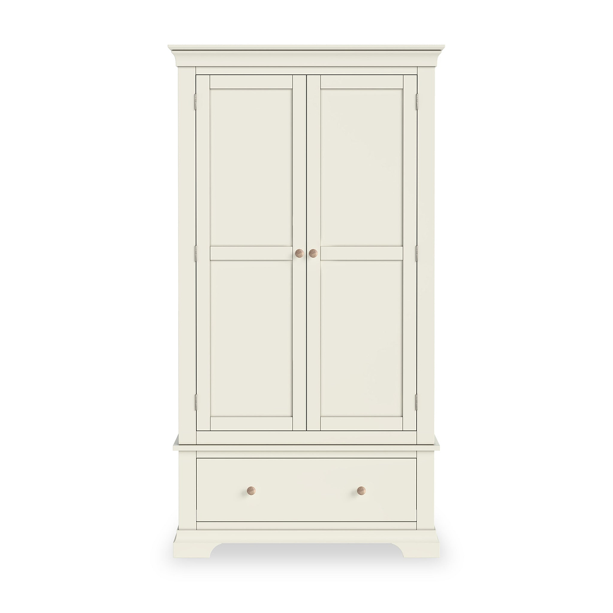 Colette Cream  Double Wardrobe Drawer from Roseland Furniture