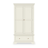 Colette Cream  Double Wardrobe Drawer from Roseland Furniture