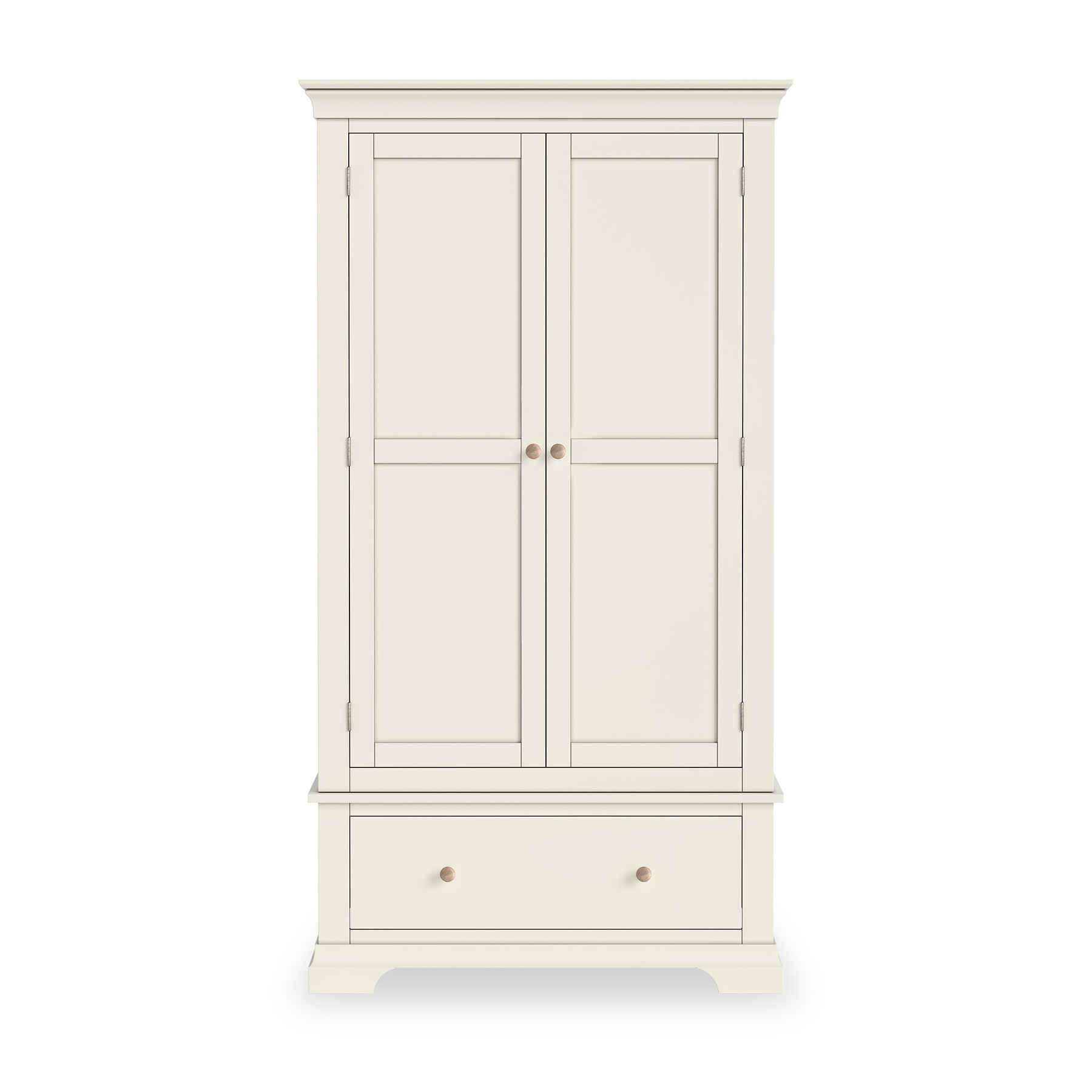 Colette Cream  Double Wardrobe Drawer from Roseland Furniture