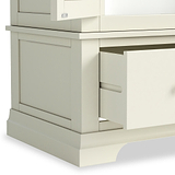 Colette Cream Triple Wardrobe Drawer from Roseland Furniture