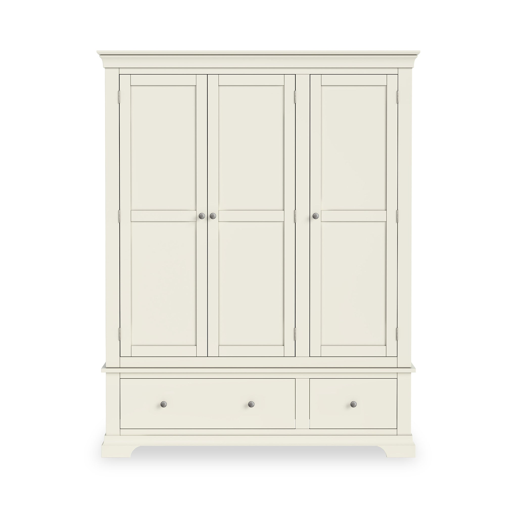 Colette Cream Triple Wardrobe Drawer from Roseland Furniture