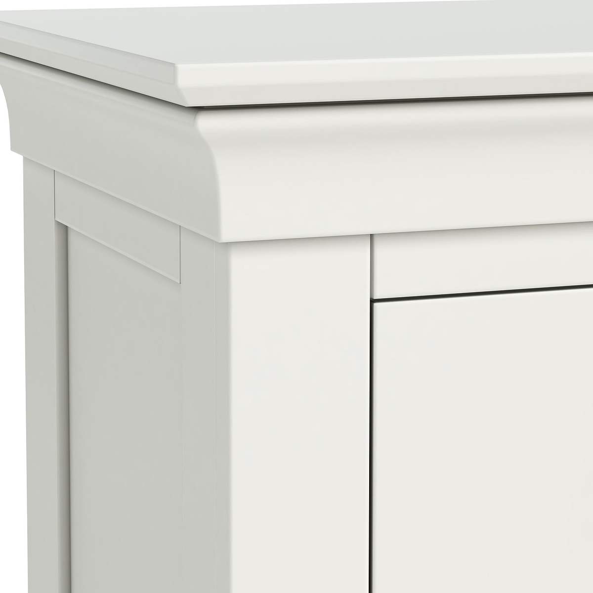 Colette Warm White 2 Over 3 Chest Of Drawers from Roseland Furniture