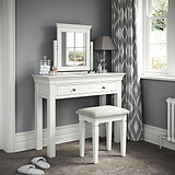 Colette Warm White Dressing Table Set  from Roseland Furniture