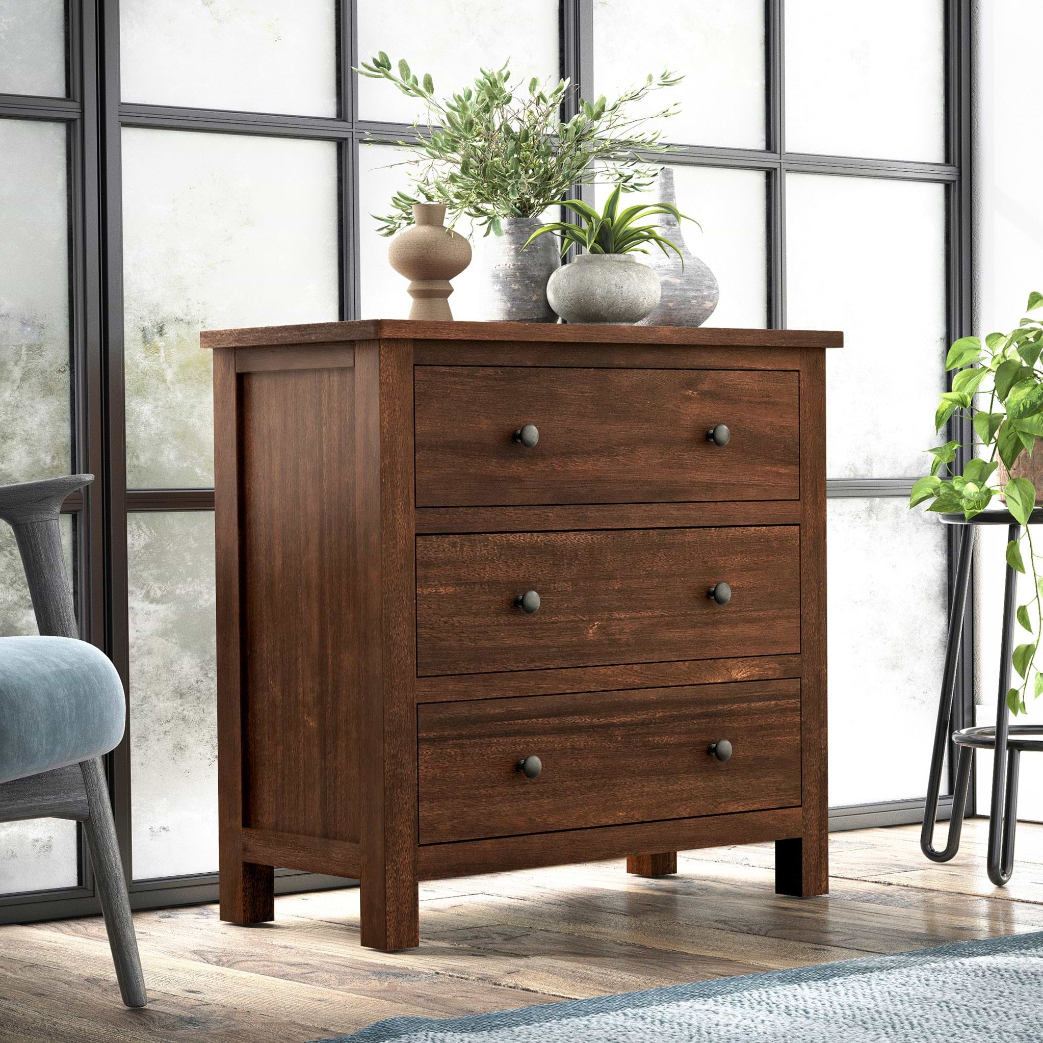 Duchy-Acacia-3-Drawers-Chest from Roseland Furniture