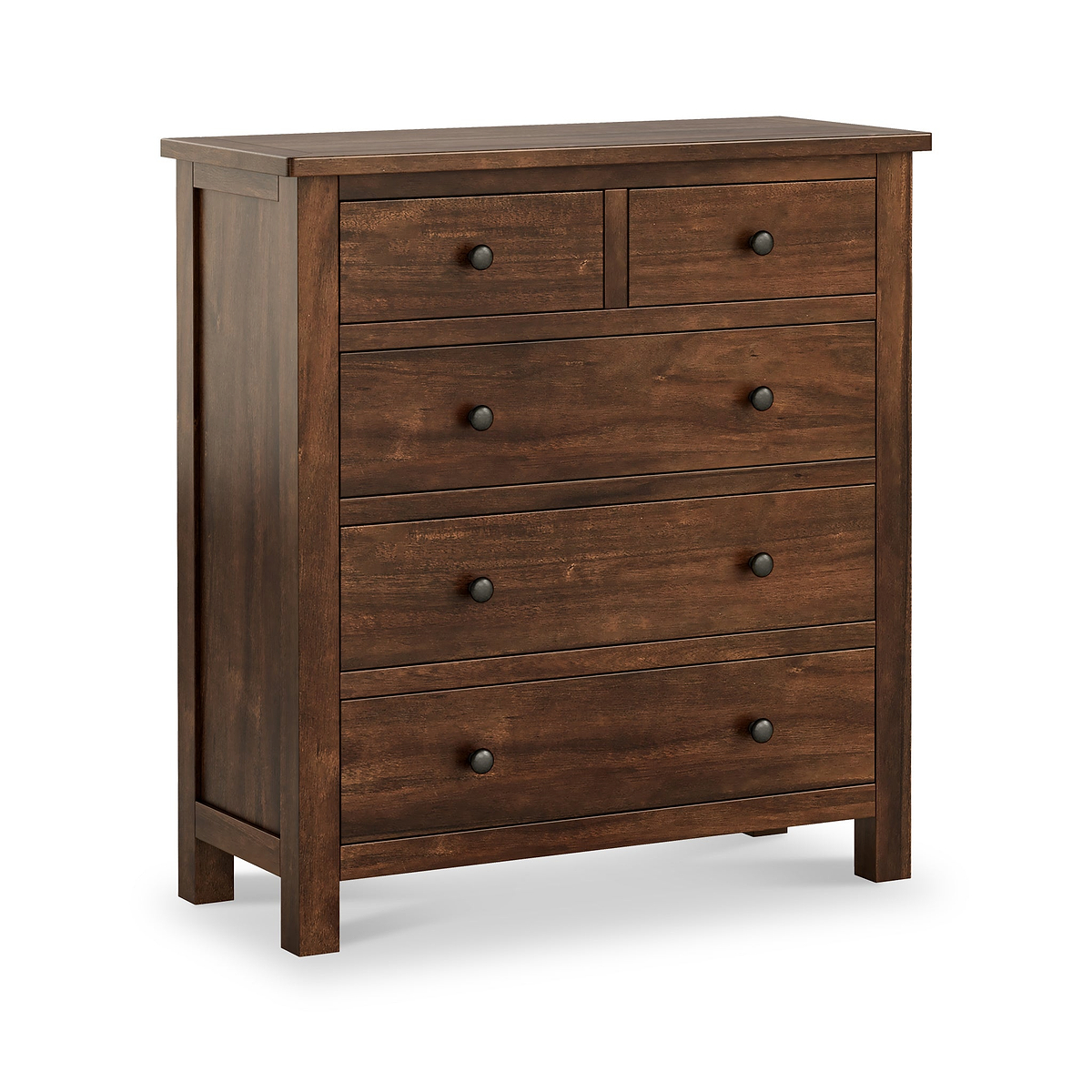 Duchy Acacia 2 Over 3 Drawer Chest from Roseland Furniture