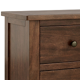 Duchy-Acacia-2-Over-3-Drawers-Chest from Roseland Furniture