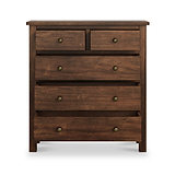 Duchy-Acacia-2-Over-3-Drawers-Chest from Roseland Furniture