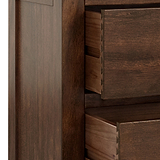 Duchy-Acacia-6-Drawers-Chest from Roseland Furniture