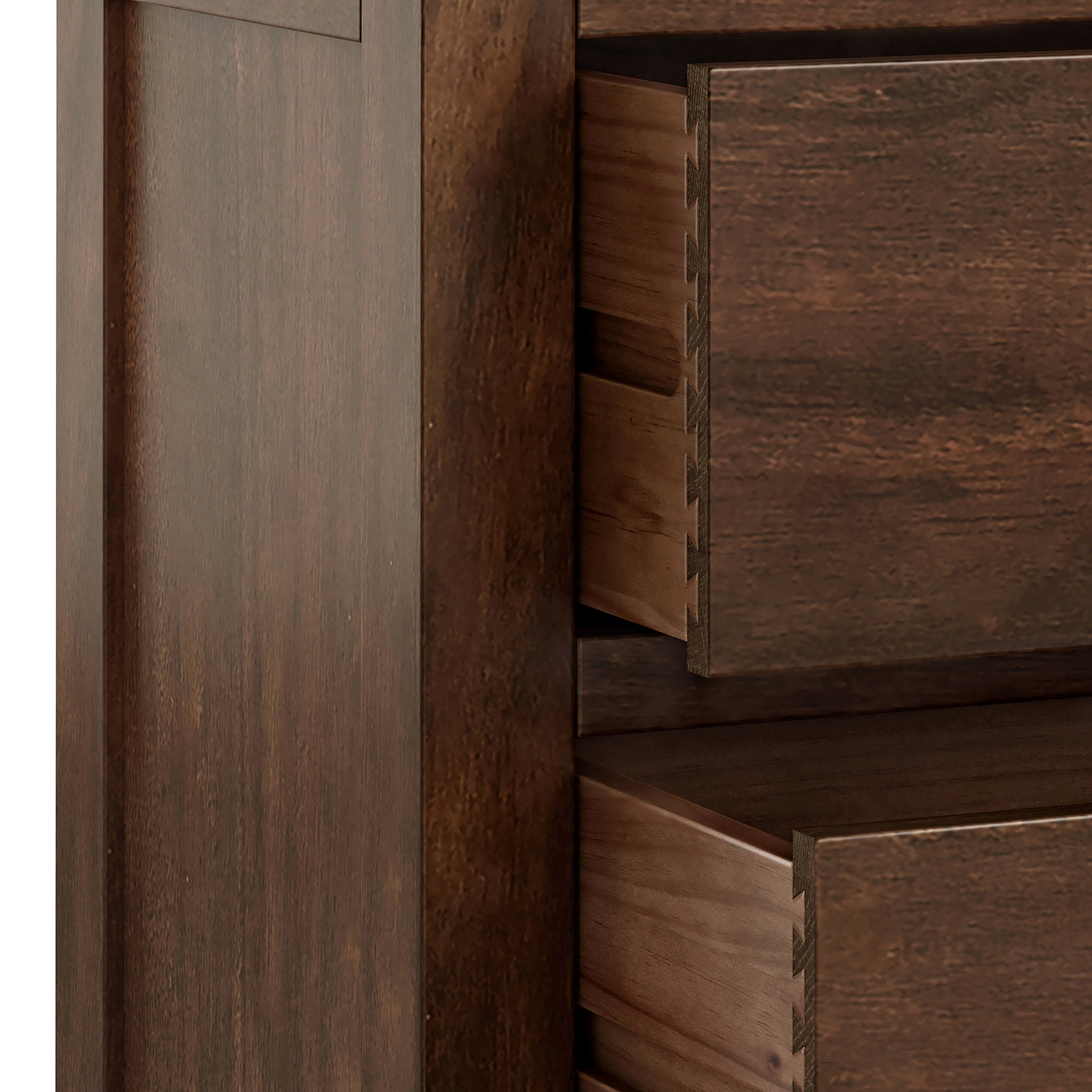 Duchy-Acacia-6-Drawers-Chest from Roseland Furniture