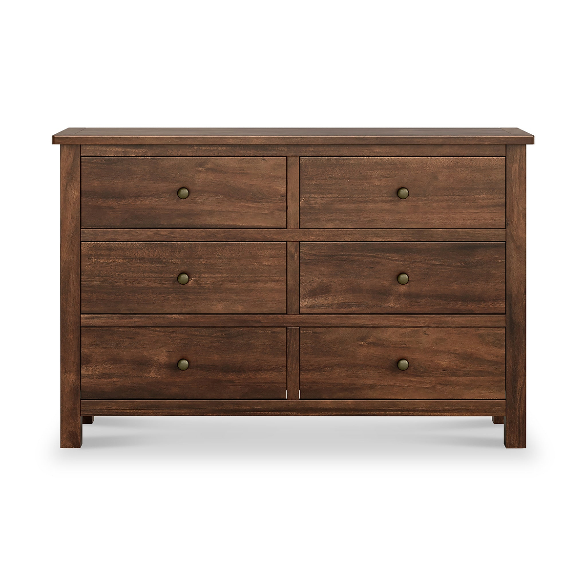 Duchy-Acacia-6-Drawers-Chest from Roseland Furniture