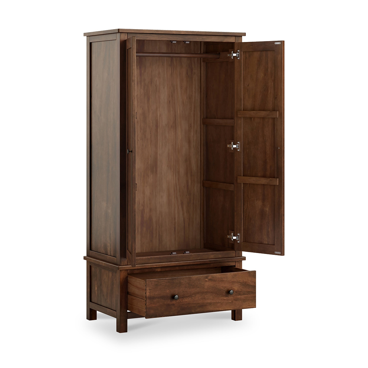 Duchy Acacia Double Wardrobe from Roseland Furniture