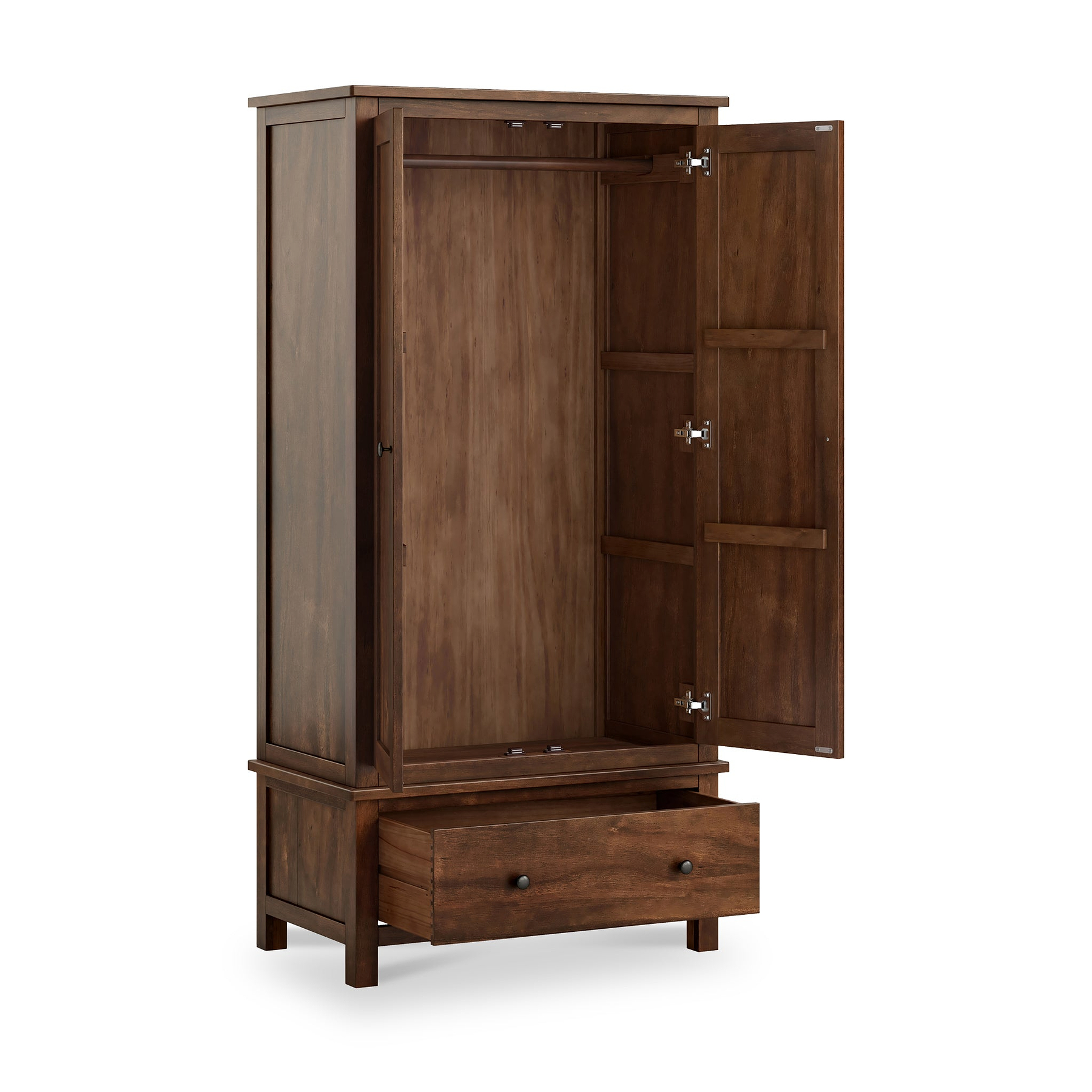 Duchy Acacia Double Wardrobe from Roseland Furniture