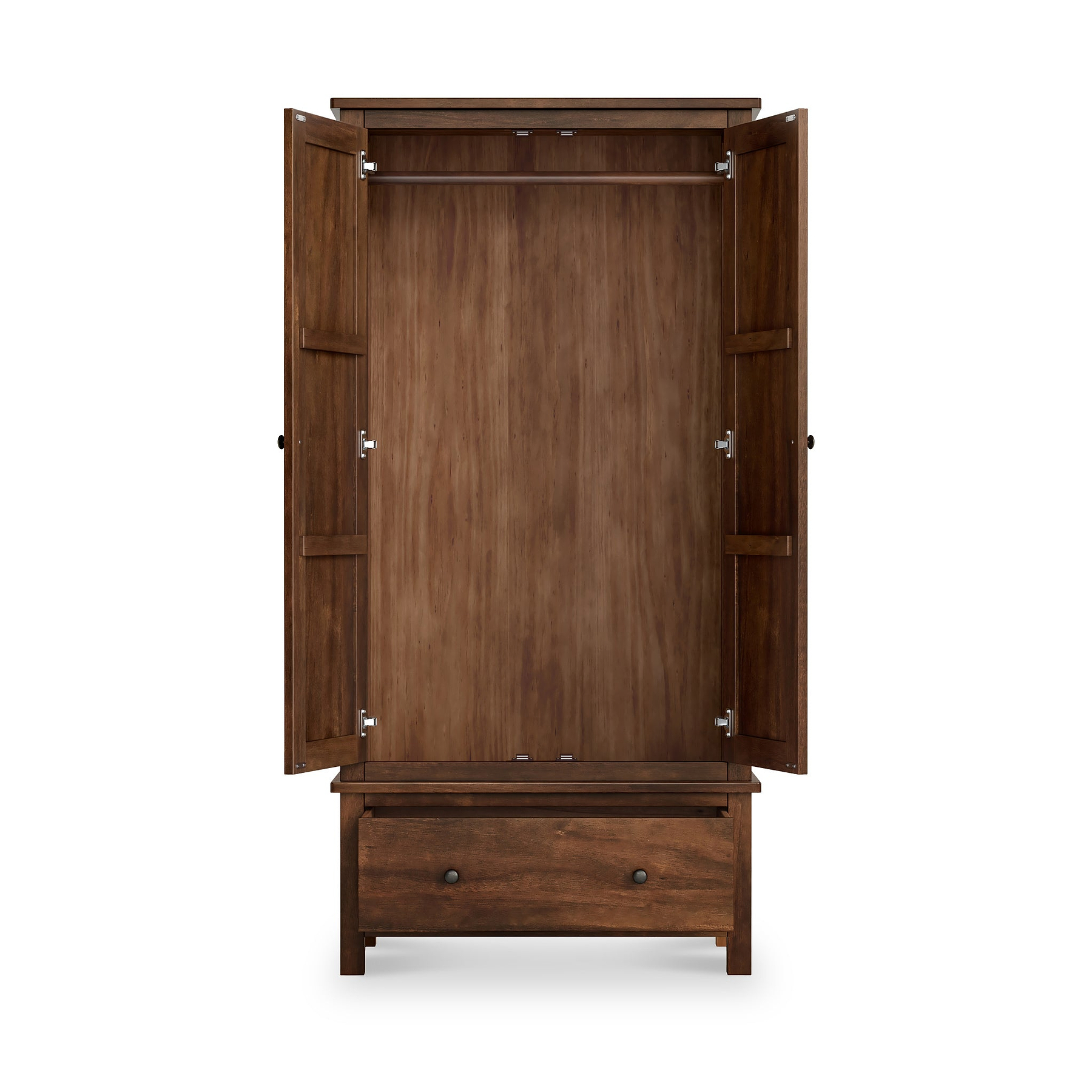 Duchy Acacia Double Wardrobe from Roseland Furniture