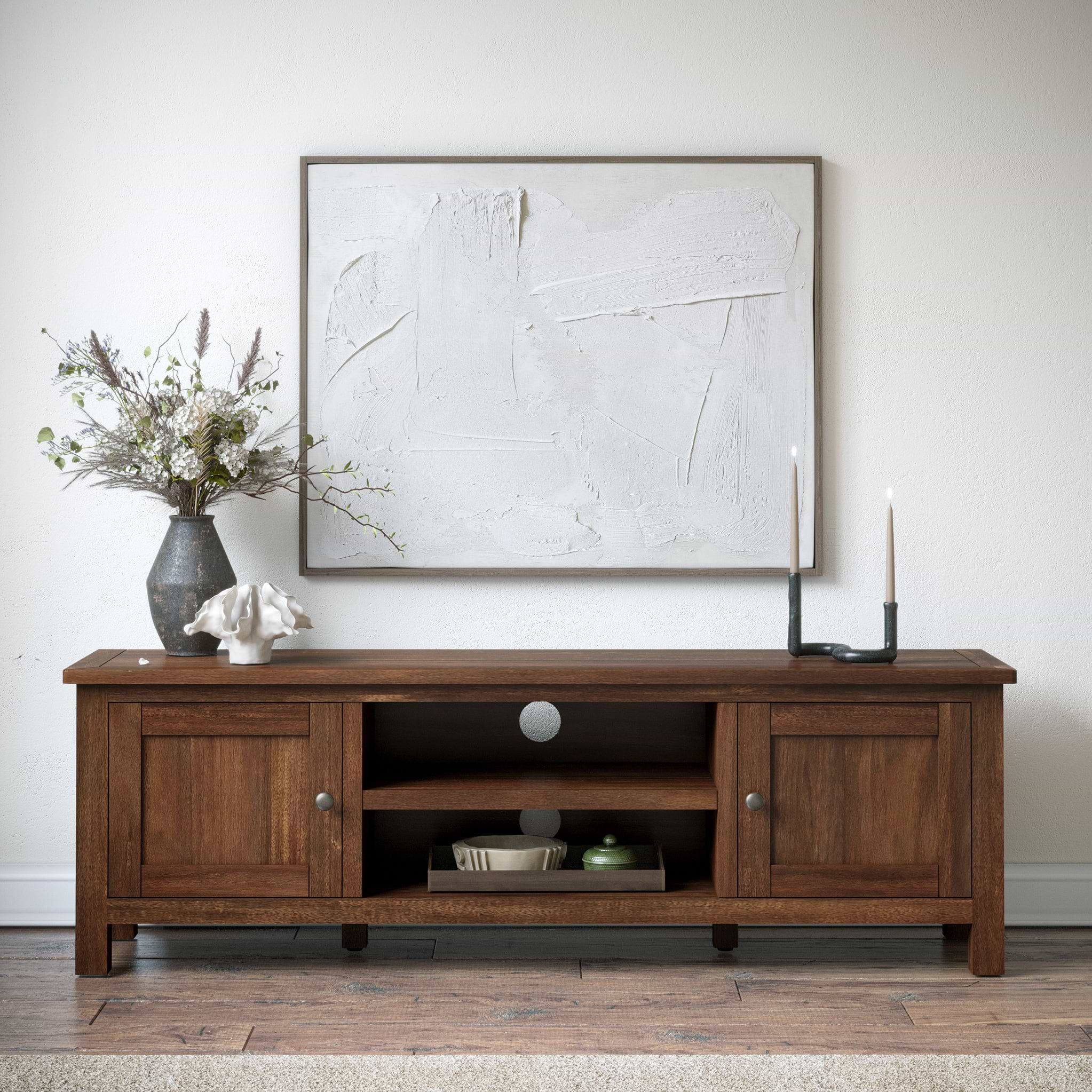 Duchy Acacia 150cm TV Unit with Storage for 67