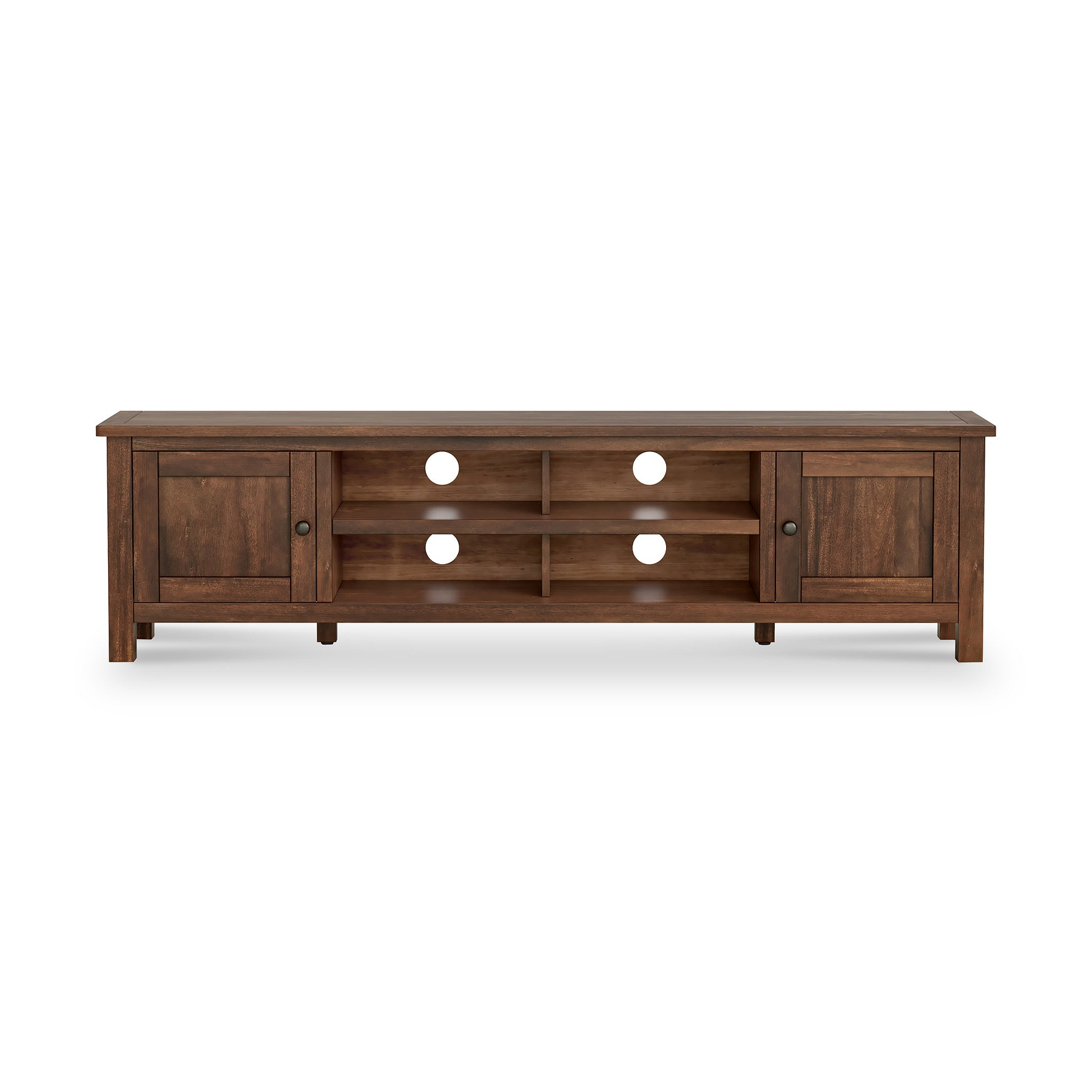 Duchy Acacia 180cm Extra Wide TV Unit from Roseland Furniture