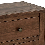 Duchy-Acacia-2-Drawer-Small-Sideboard from Roseland Furniture