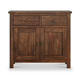 Duchy-Acacia-2-Drawer-Small-Sideboard from Roseland Furniture