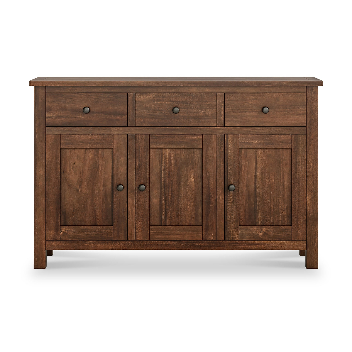 Duchy Acacia 3 Drawer Large Sideboard from Roseland Furniture