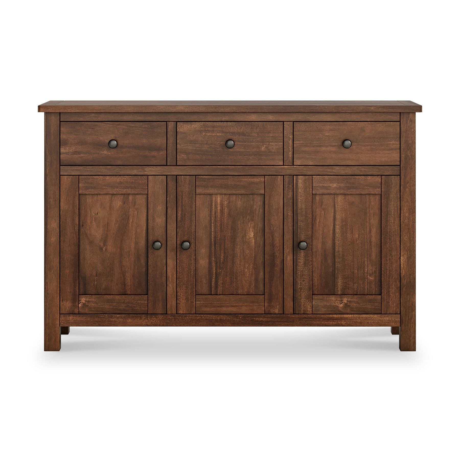 Duchy Acacia 3 Drawer Large Sideboard from Roseland Furniture
