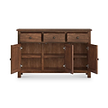 Duchy Acacia 3 Drawer Large Sideboard from Roseland Furniture