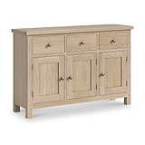 Trelan-Oak-Large-Sideboard-Cabinet from Roseland Furniture