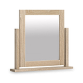 Trelan-Oak-Vanity-Mirror from Roseland Furniture