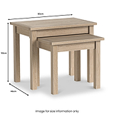 Trelan-Oak-Nest-of-Tablesfrom Roseland Furniture