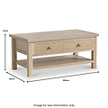 Trelan-Oak-Coffee-Table-w-Shelf from Roseland Furniture