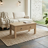 Trelan-Oak-1-Drawer-Coffee-Table from Roseland Furniture