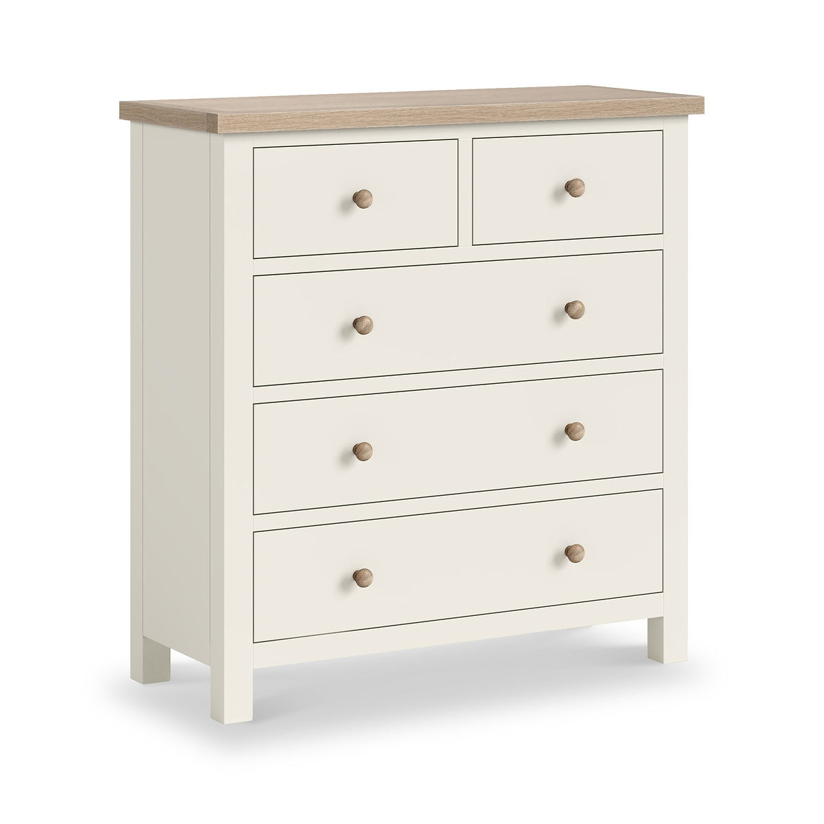 Trelan Painted 2 Over 3 Chest Dimensions from Roseland Furniture