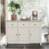 Trelan Painted Large Sideboard Coconut from Roseland Furniture
