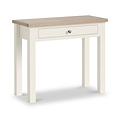 Trelan Painted Single Drawer Dressing Table Coconut from Roseland Furniture