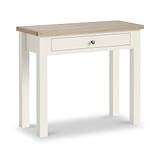 Trelan Painted Single Drawer Dressing Table Coconut from Roseland Furniture