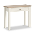 Trelan Painted Single Drawer Dressing Table Coconut from Roseland Furniture