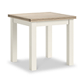 Trelan Painted 80 160cm Flip Top Dining Table Coconut from Roseland Furniture