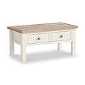 Trelan Painted Coffee Table Coconut from Roseland Furniture