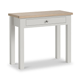 Trelan Painted Single Drawer Dressing Table Light Grey from Roseland Furniture
