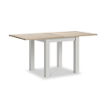 Trelan Painted 80 160cm Flip Top Dining Table Grey from Roseland Furniture