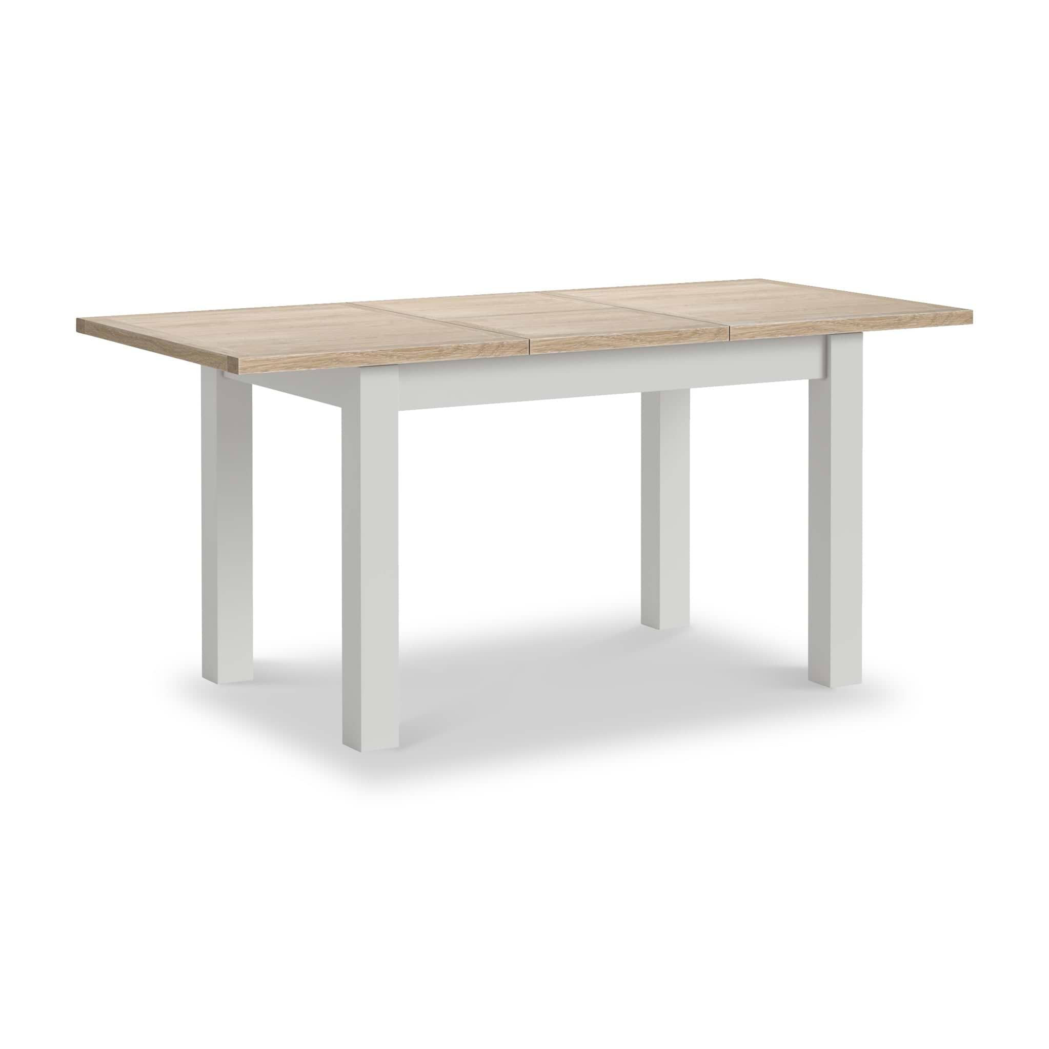Trelan Painted 120 165cm Ext Dining Table Grey from Roseland Furniture