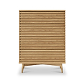 Kari-oak-4-drawer-chest-light-stain from Roseland Furniture