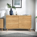 Kari-oak-6-drawer-chest-light-stain from Roseland Furniture