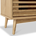Kari-oak-2-door-sideboard-light-stain from Roseland Furniture