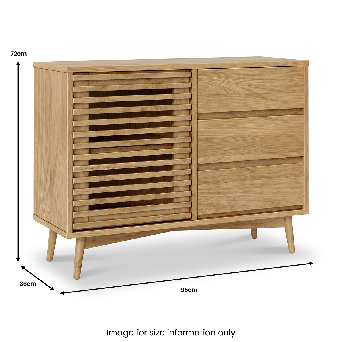 Kari-oak-2-door-sideboard-light-stain from Roseland Furniture