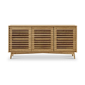 Kari-oak-3-door-sideboard-light-stain from Roseland Furniture
